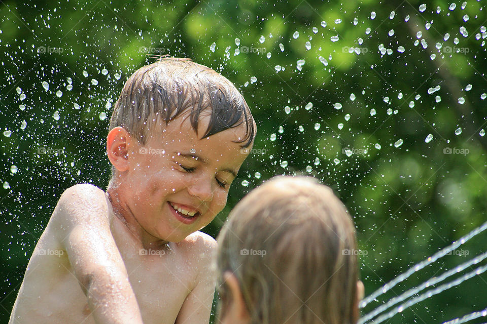 Playing with water