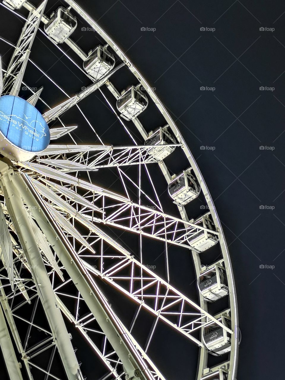 Large ferris wheel