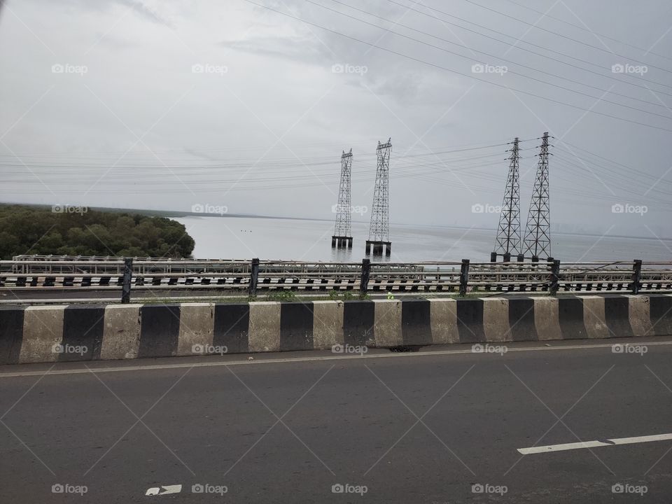 Cloudy weather
Sea Link 
Snap From Bridge
👁️👁️📷📷