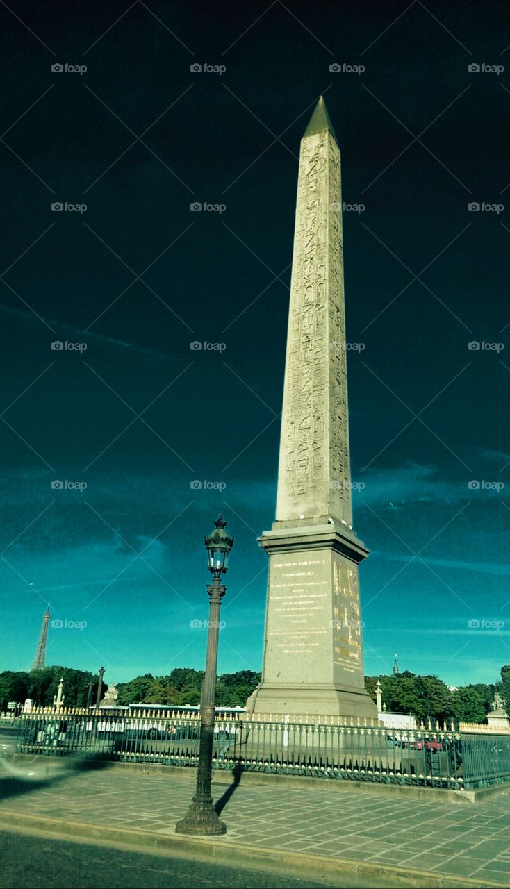 Luxor Obelisk , Paris France