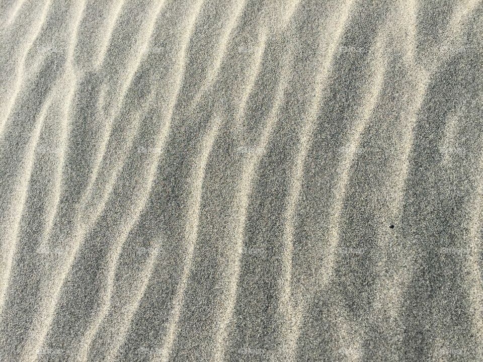 Ripples in the sand