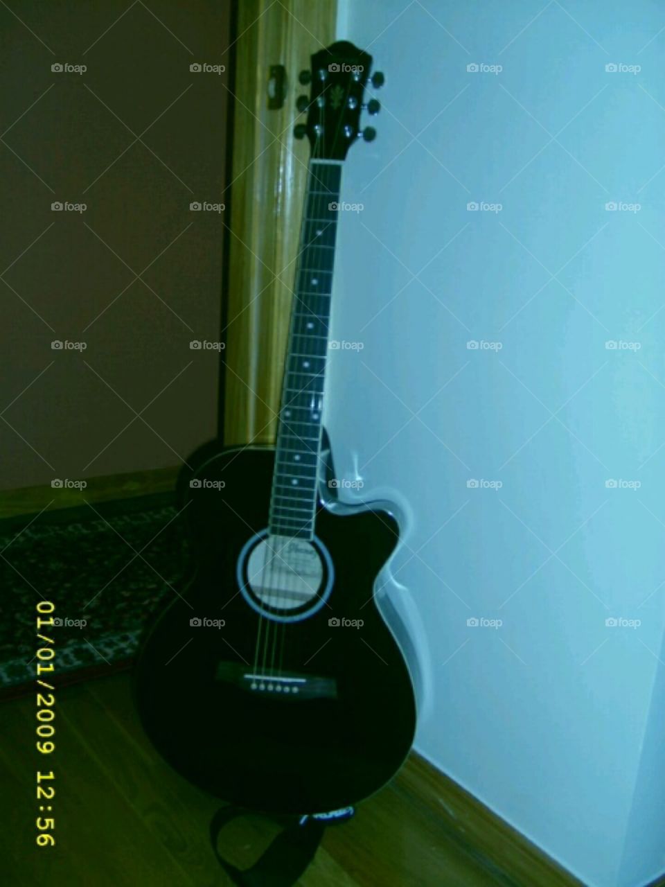 Ibanez acoustic and electric guitar 