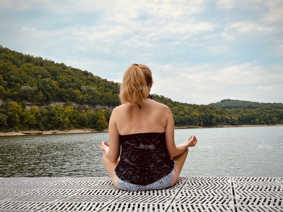 The perfect peacefulness of Lake Cumberland in Kentucky USA