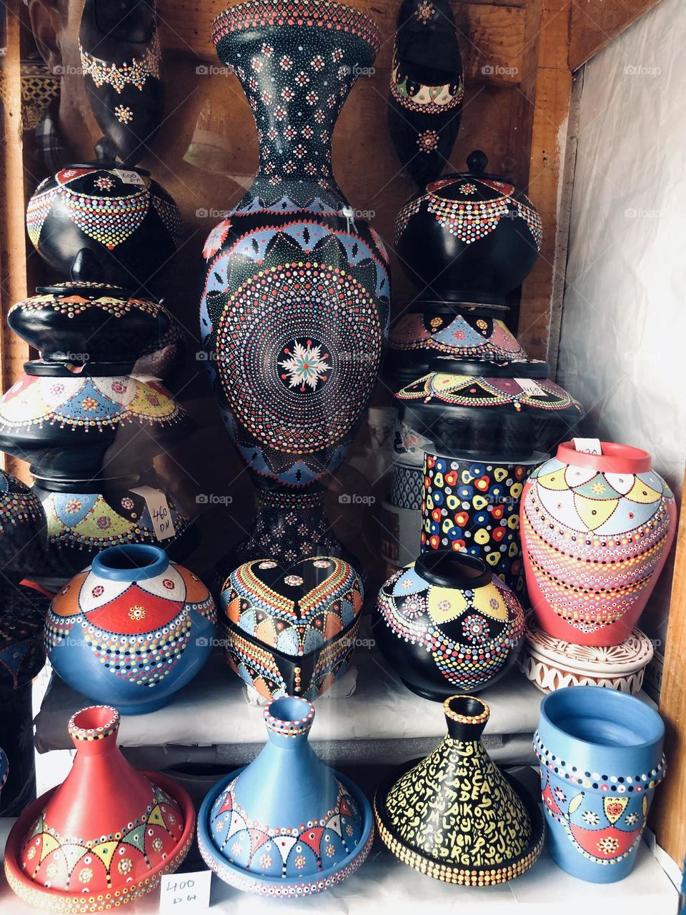 Moroccan pottery 