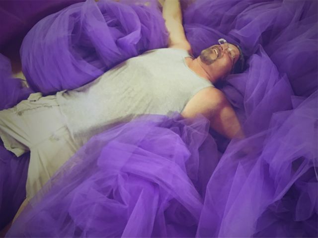 Sea of purple