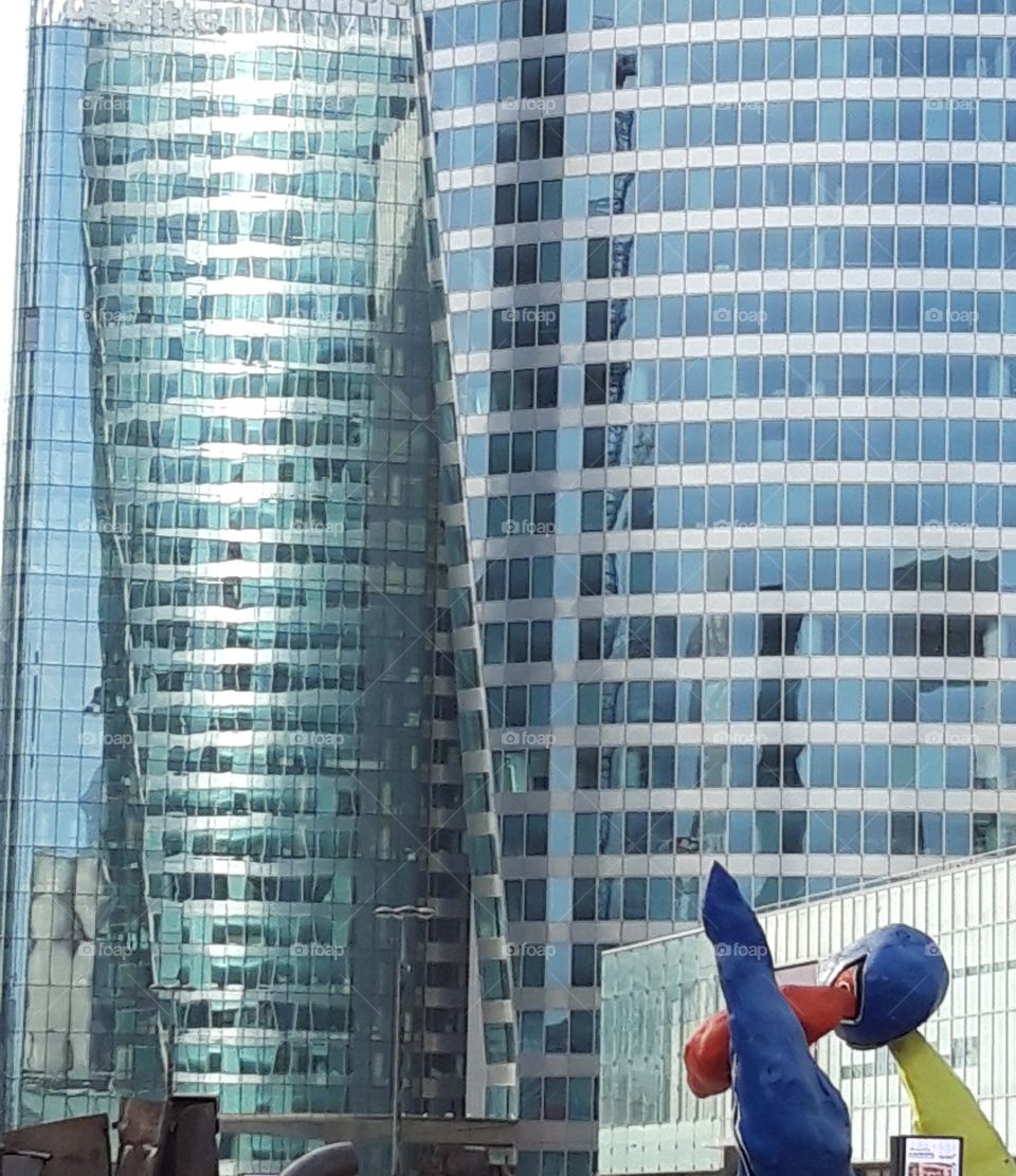 immeubles a la Defense a Paris