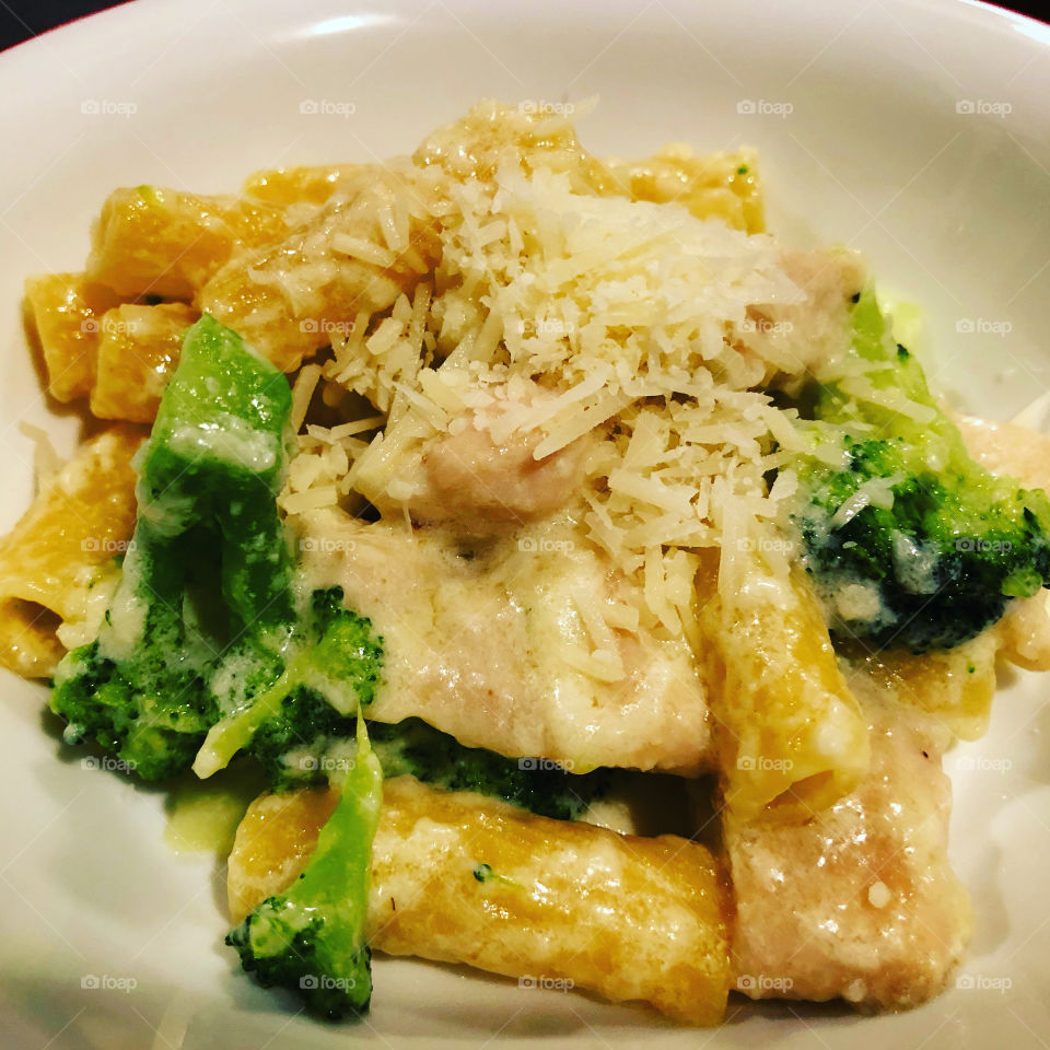 Chicken, Ziti, and Broccoli 