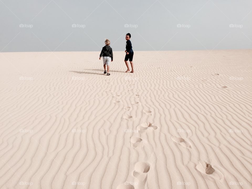 Öken. Fuerteventura