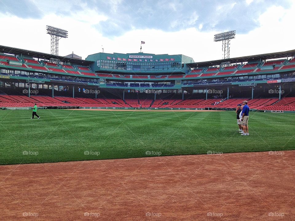 Fenway park,Boston. Fenway park where play the red socks