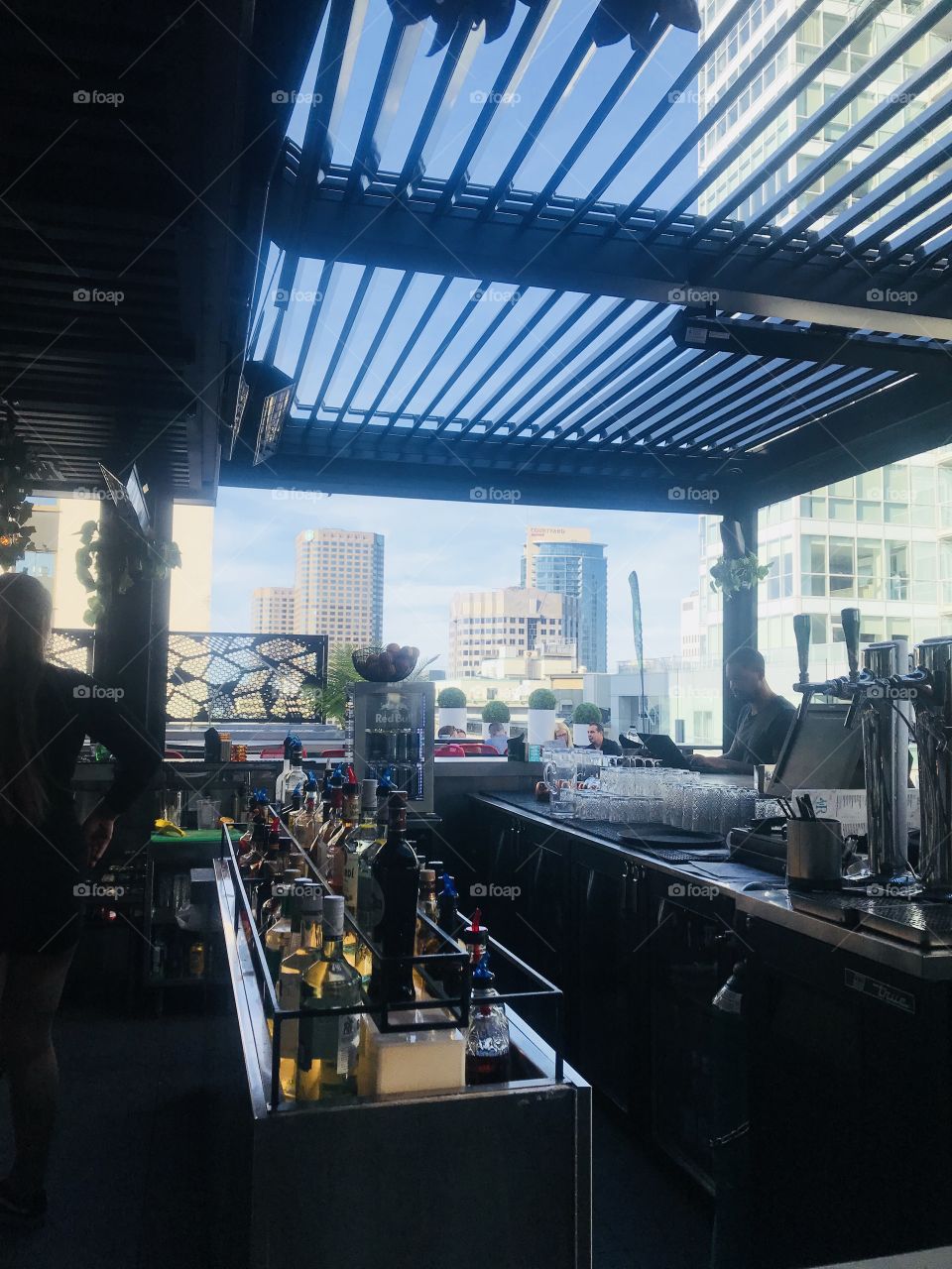 Rooftop bar 