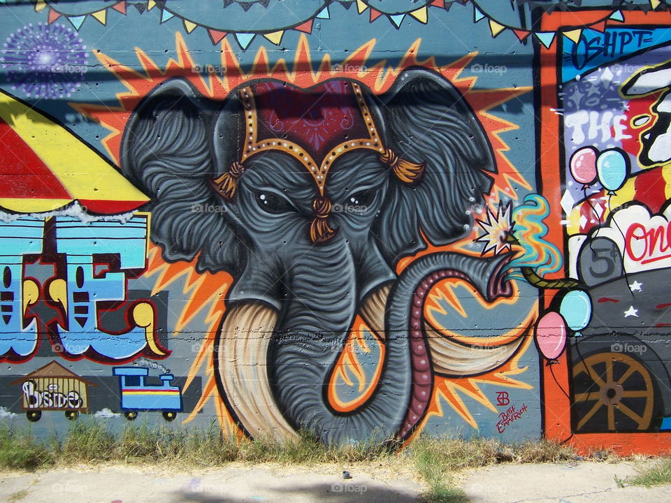 Graffiti, Mural, Spray, Vandalism, Art