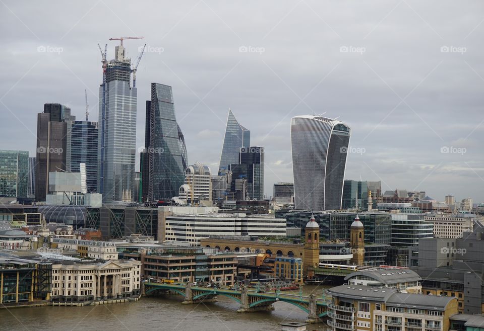 London Views from The Tate Modern