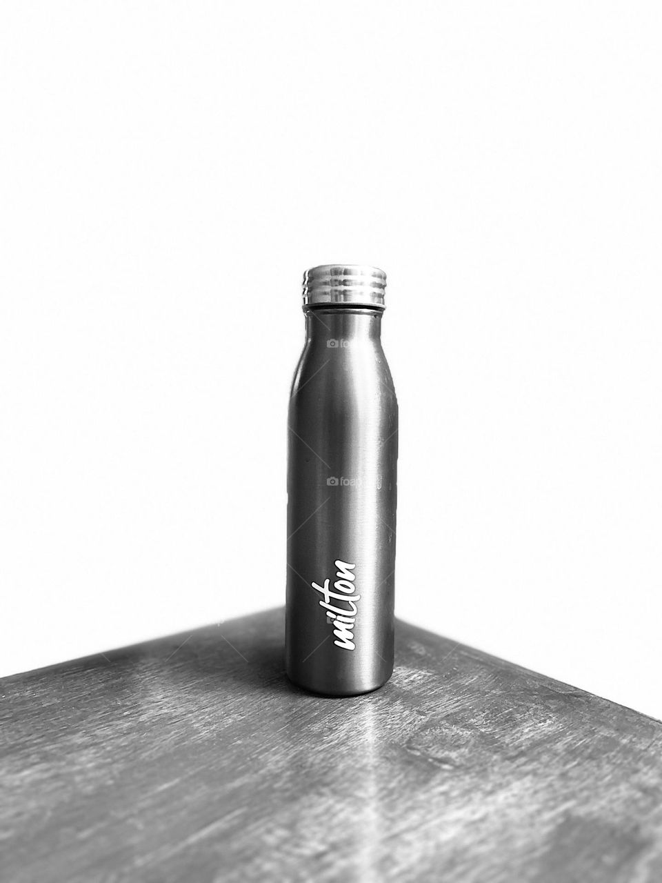 Product - Water bottle - black and white - shades 