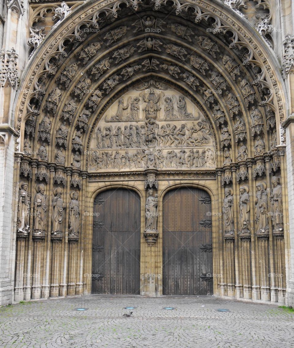 Portal of a cathedral