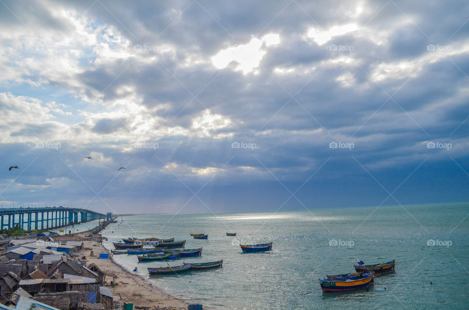 bridge view from shore