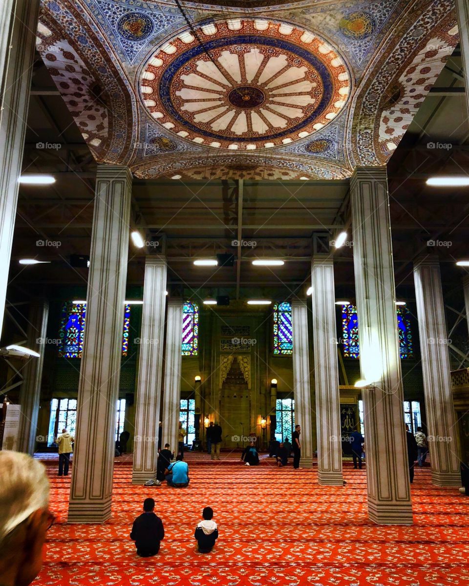 Голубая мечеть, Стамбул 