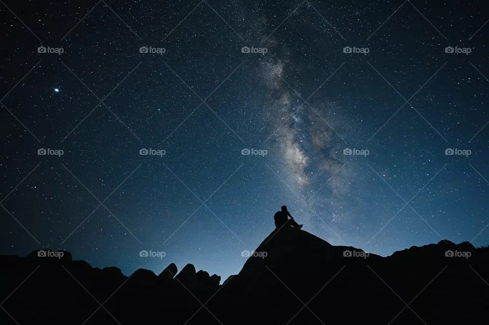 Clear Milky Horizon Beautiful galaxy 