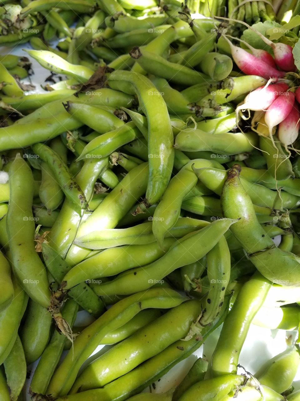 green vegetables