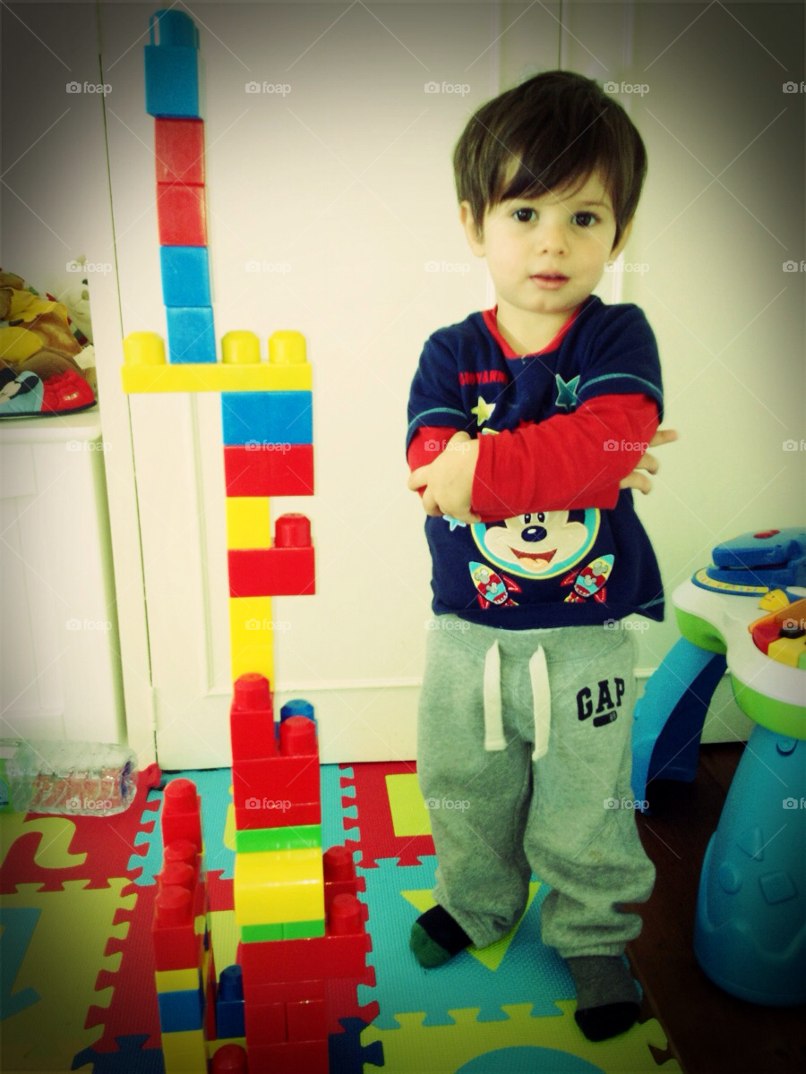 london toy building blocks by eliseopau