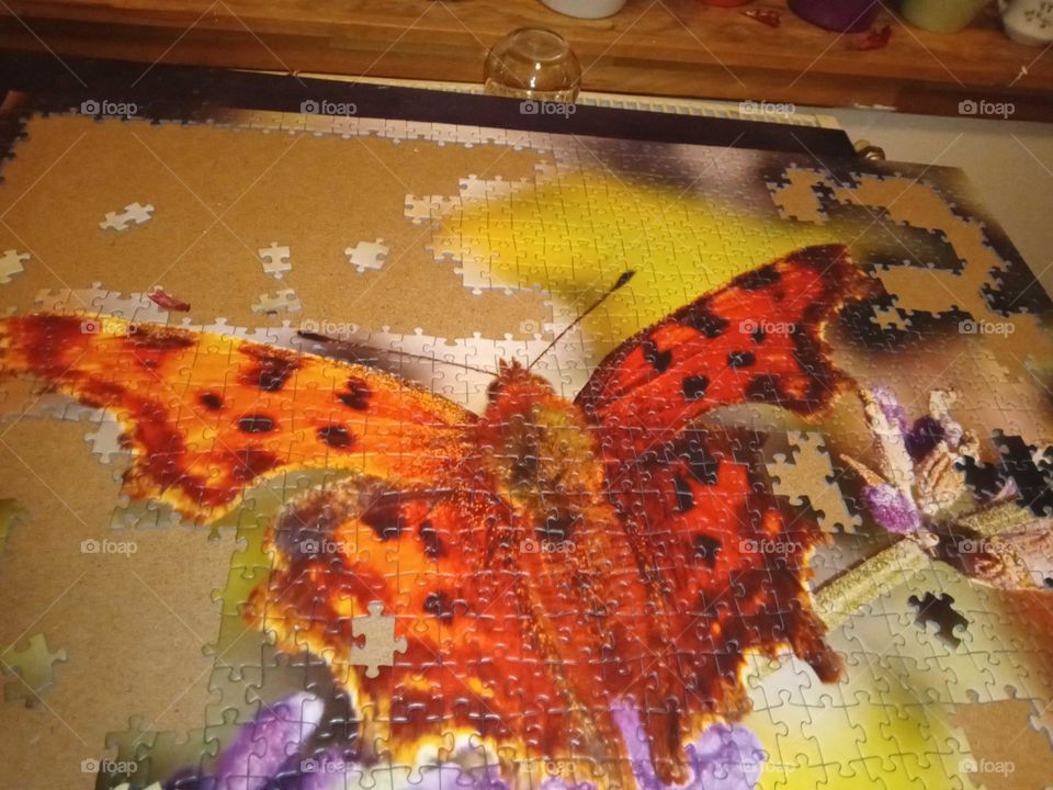 Mein fast fertiges Puzzle