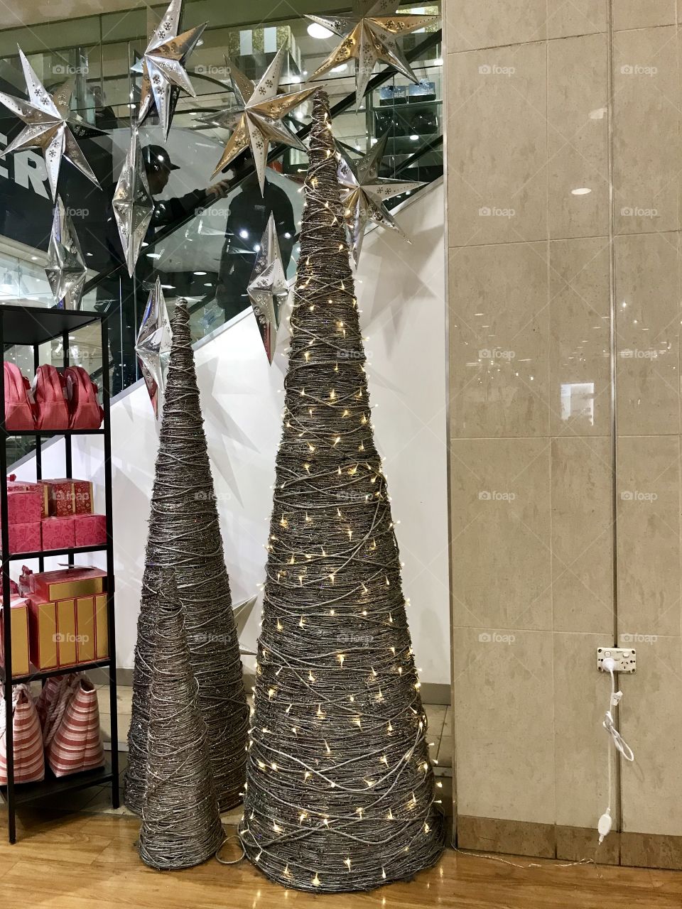 Christmas Trees at Myer Westfield Southland Melbourne Australia 