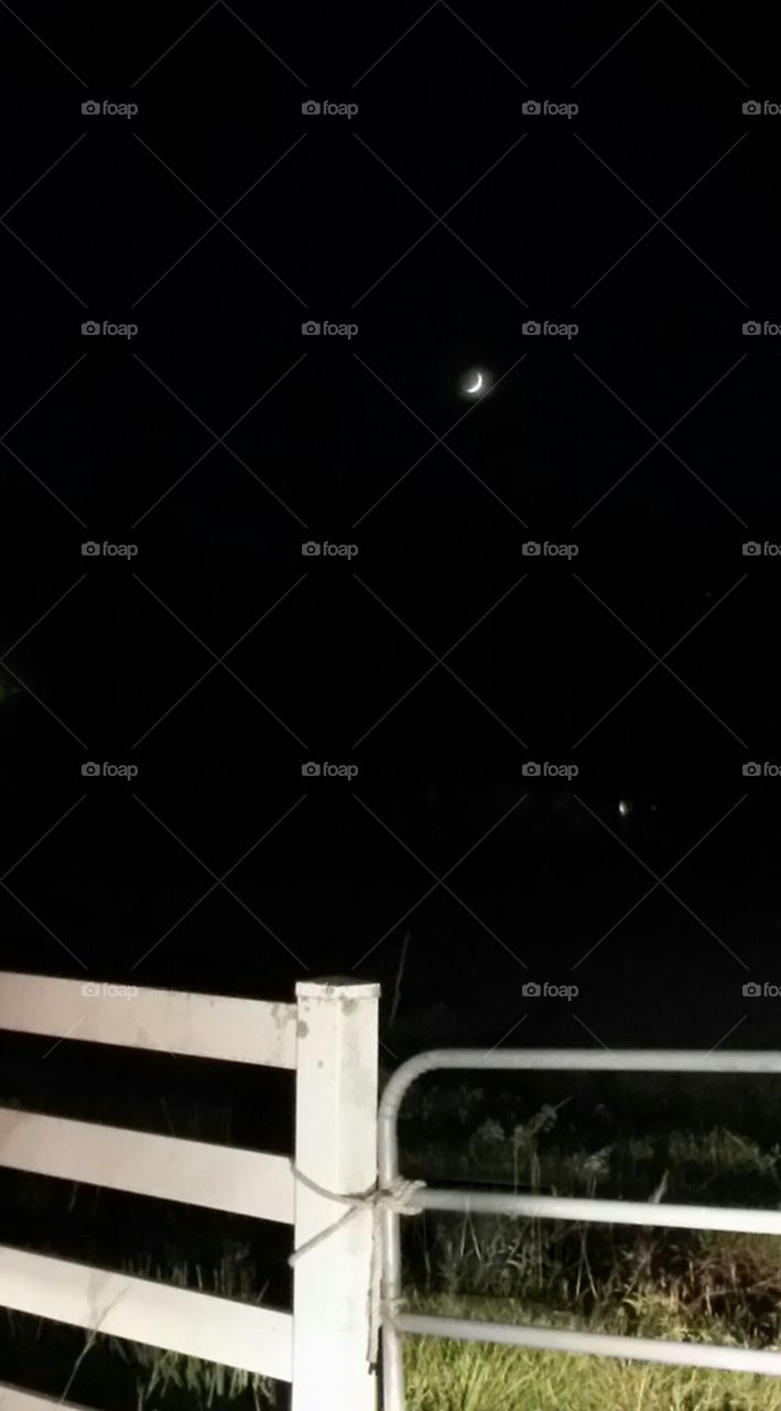Crescent moon