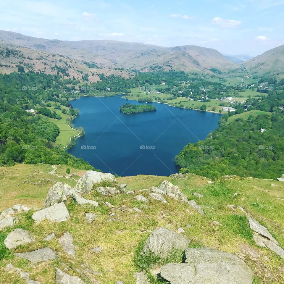 The Lake District in Cumbria, England