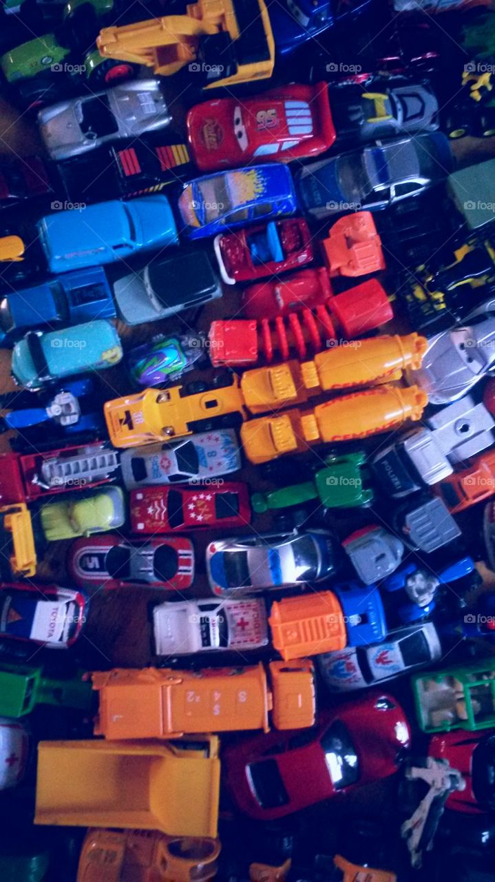 toys lot. cars