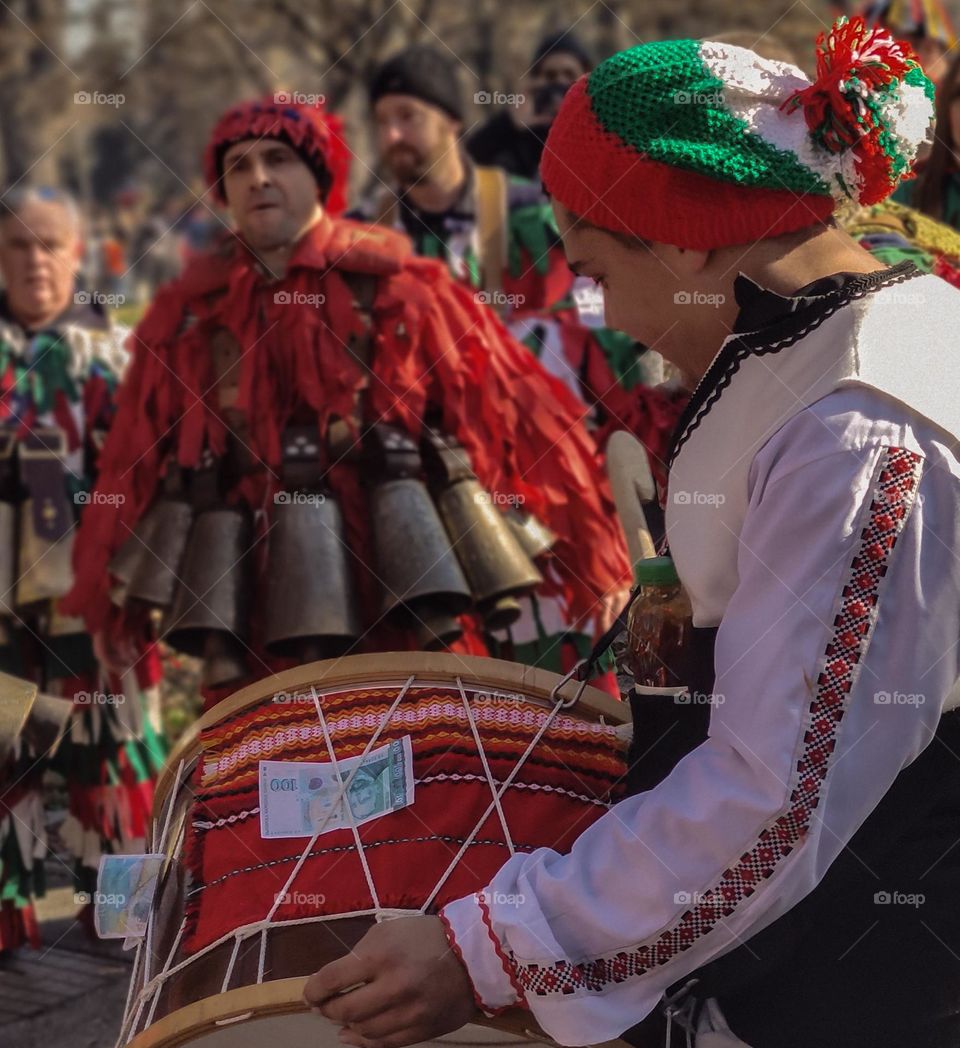 Traditional festive costumes