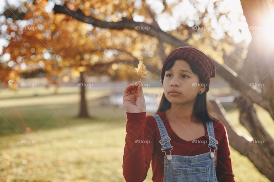 Girl at the park