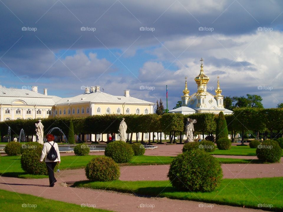 Petergof’s Park, St. Petersburg, Russia
