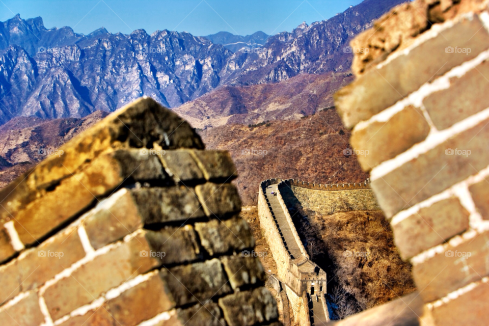 winter china mountain architecture by jmsilva59