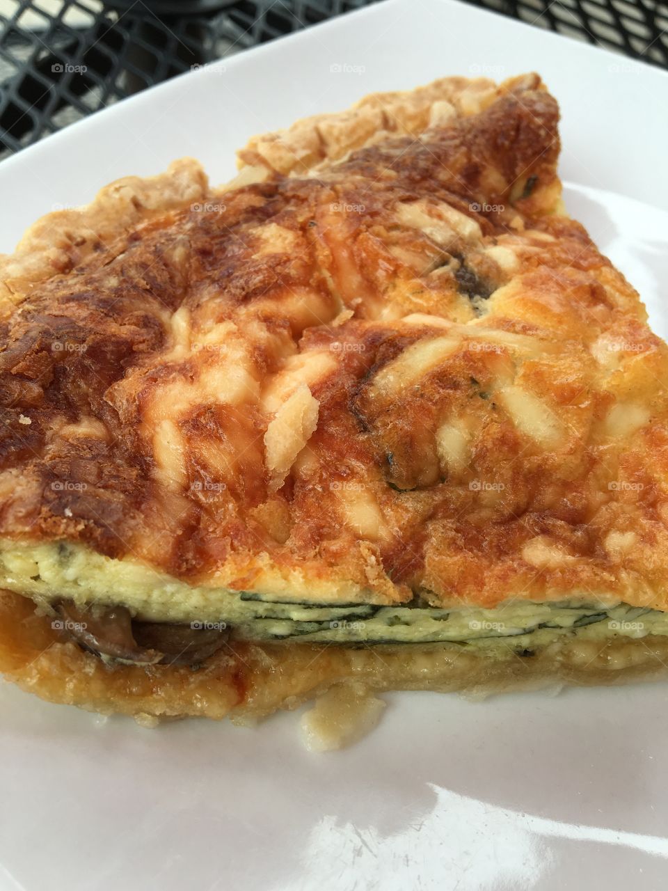 Spinach Quiche 