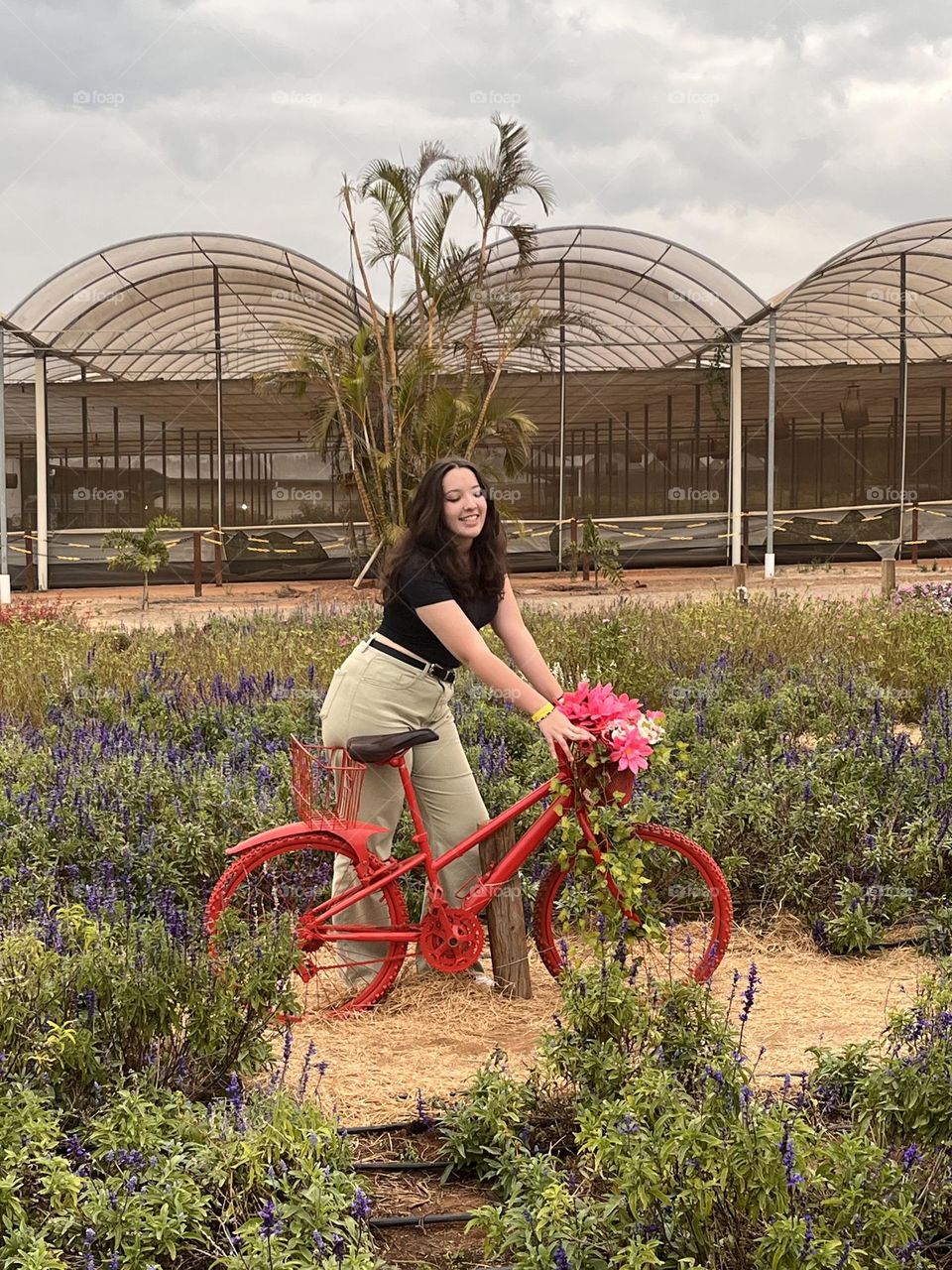 Red bike