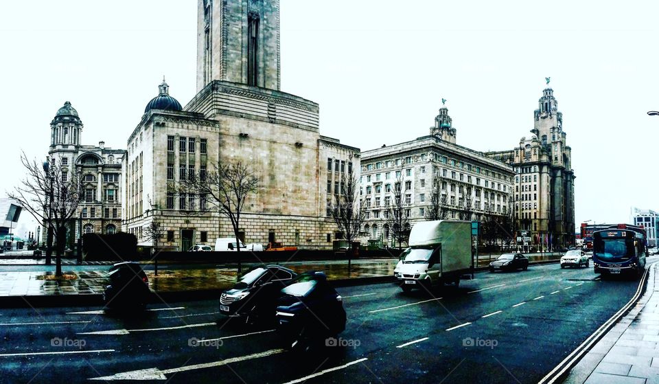 Main Streetscape in Liverpool