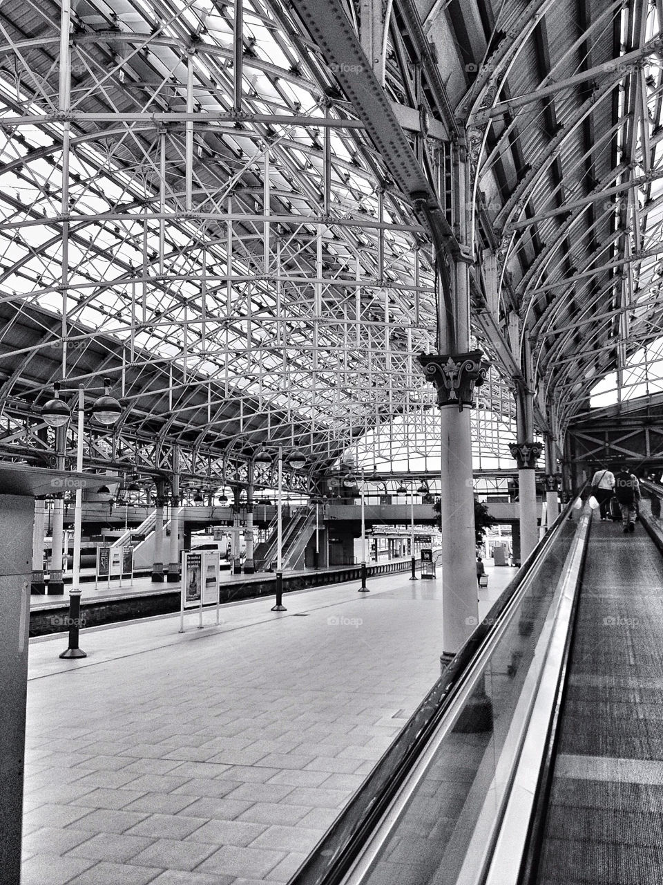united kingdom train architecture station by paul2079