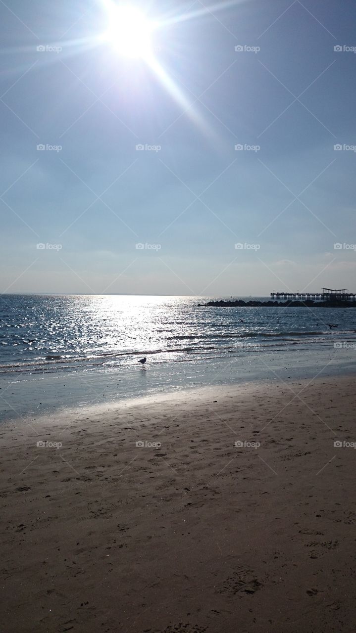 Sunset in Coney Island