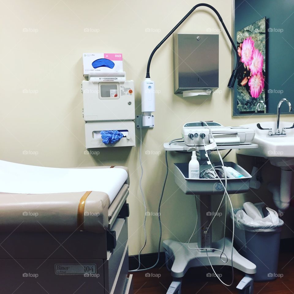 Clinic Exam Room - Infertility testing 