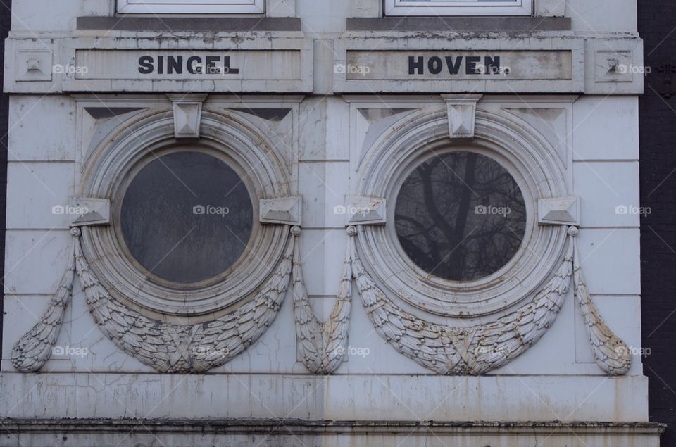 Porthole windows, Amsterdam