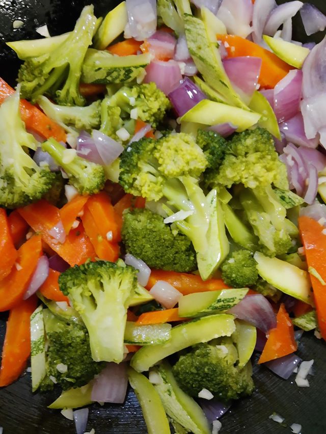 Cooking vegetables