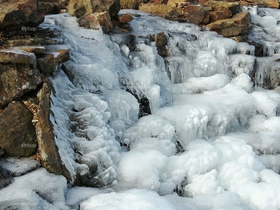 ice waterfall