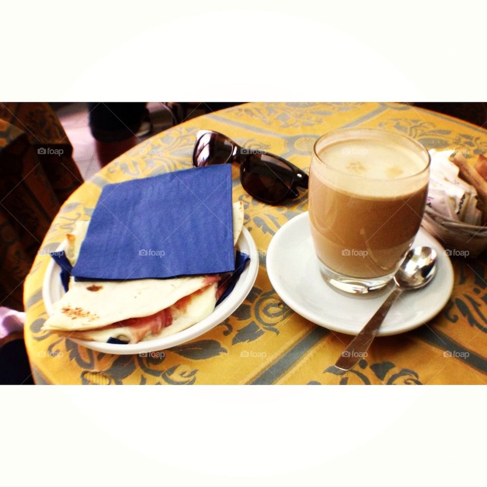 ray ban caffe latte prosciutto panini by jon_santoro