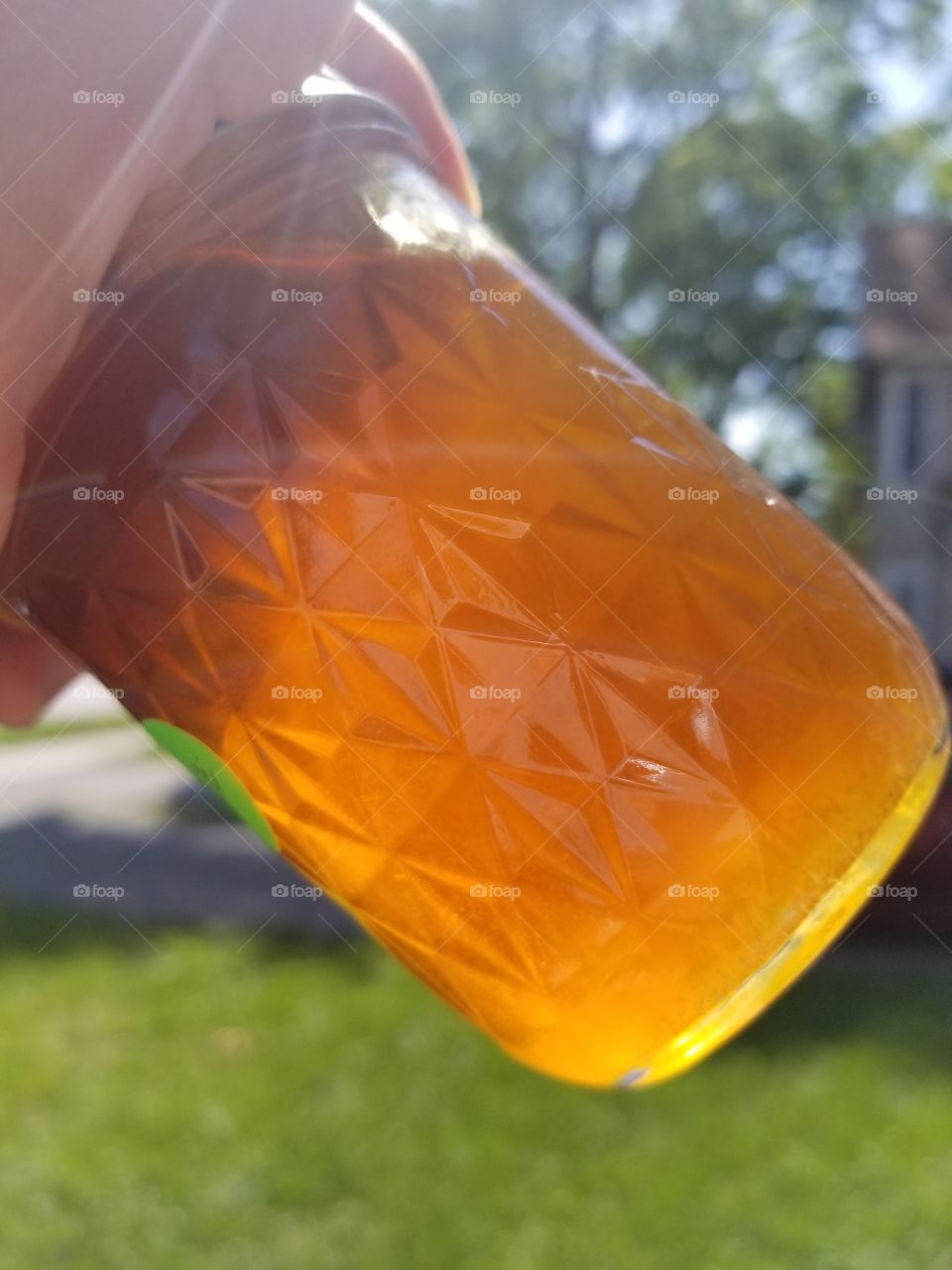 fresh raw honey