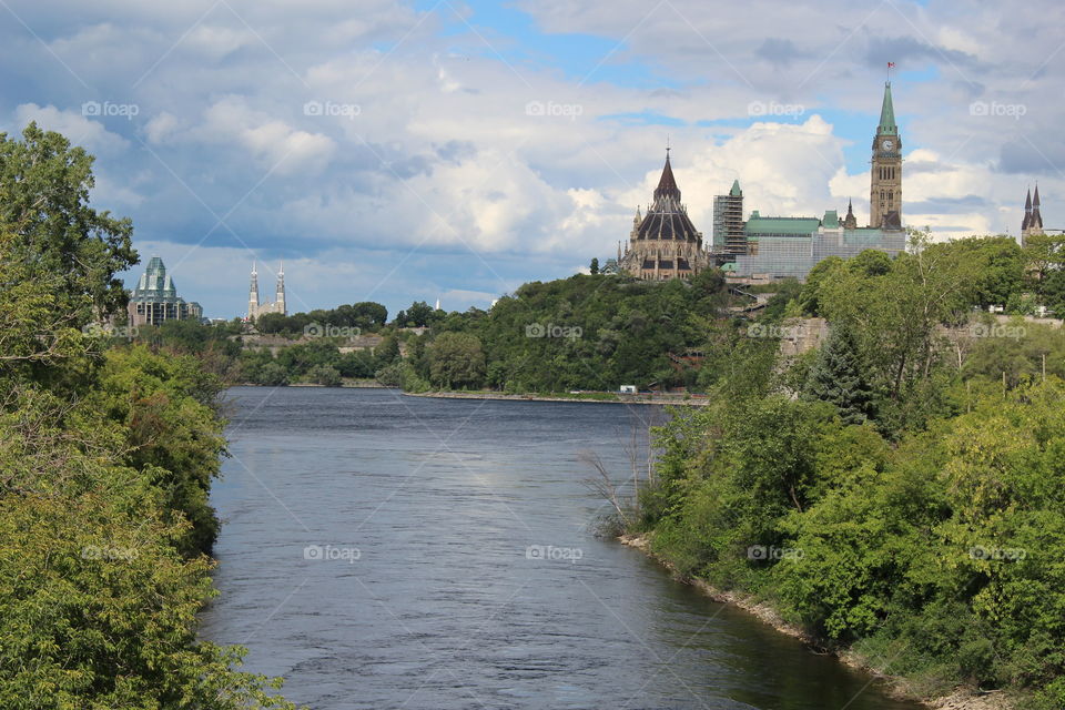 Architecture, No Person, Water, Travel, River