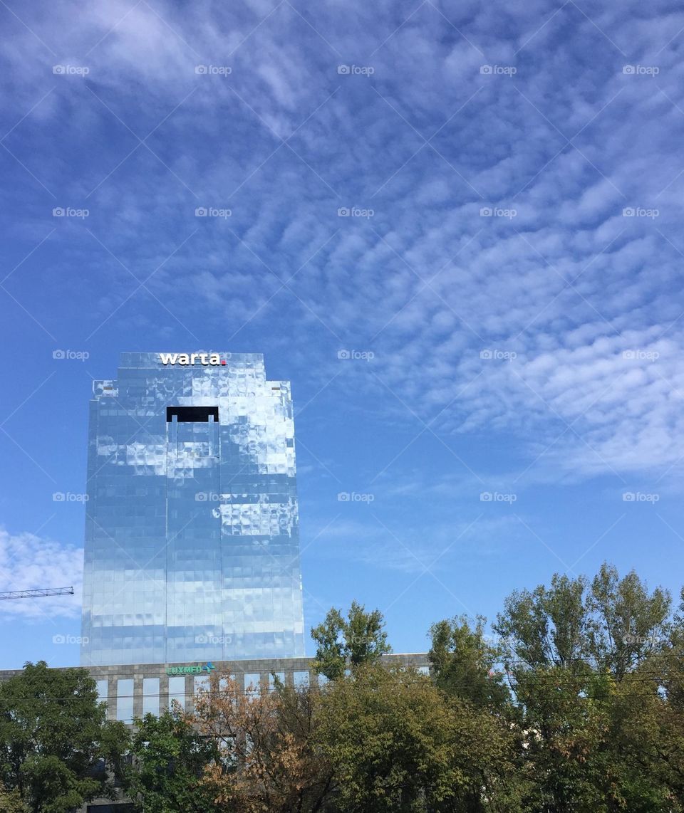Glass on the sky