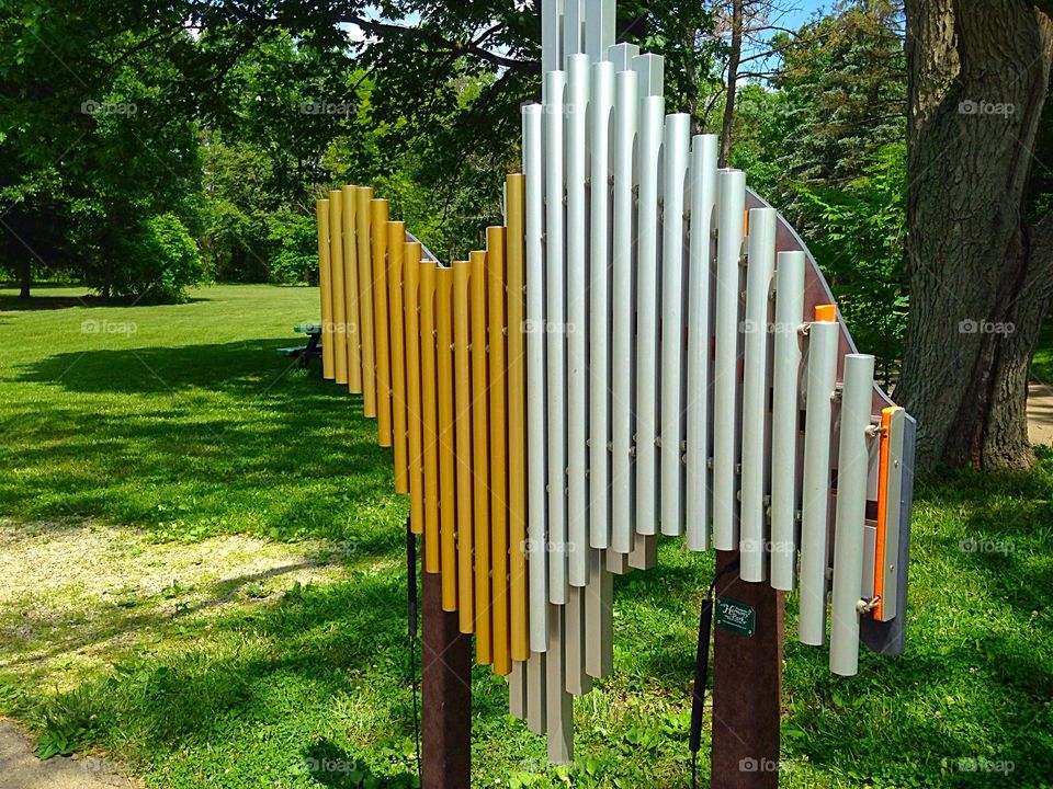 Musical park. Musical park for children