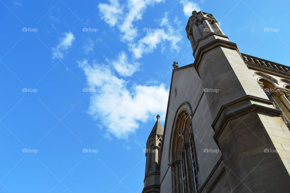 looking up. sky-architecture in the England