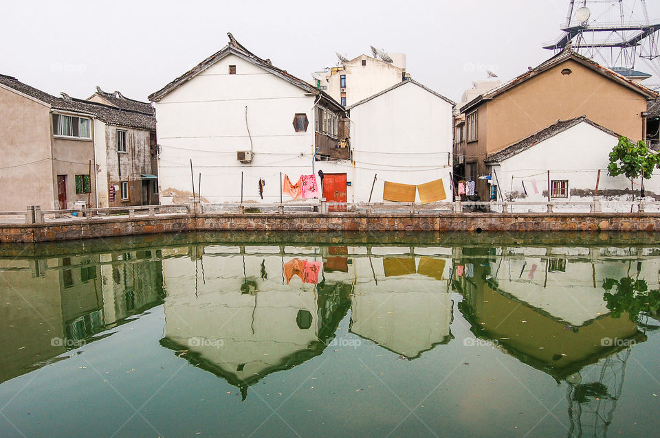 Reflection in Suzhou