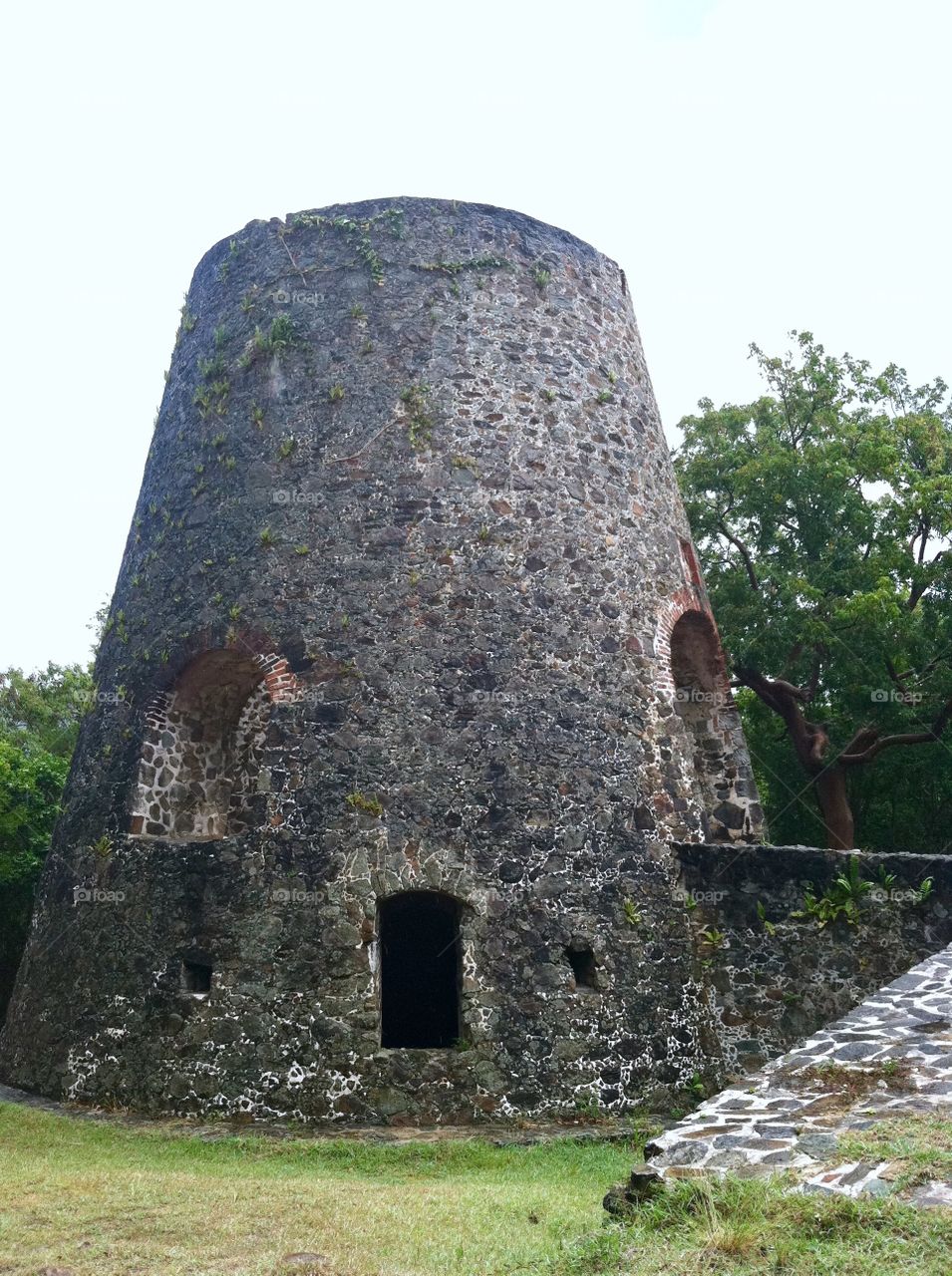 Fort ruins.
