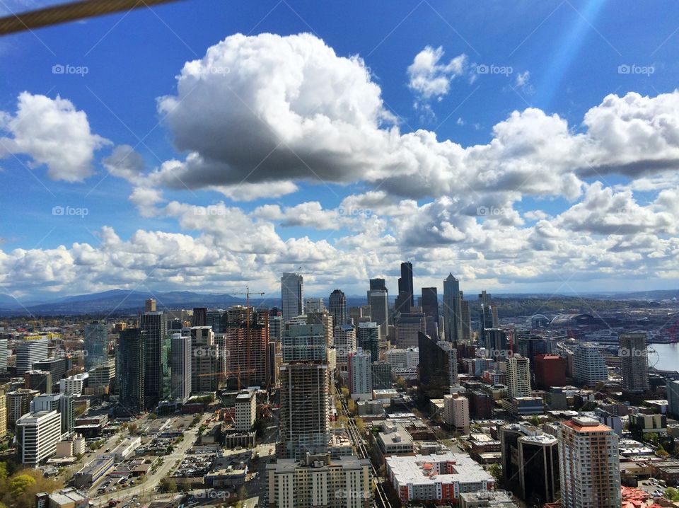 Top of the needle 